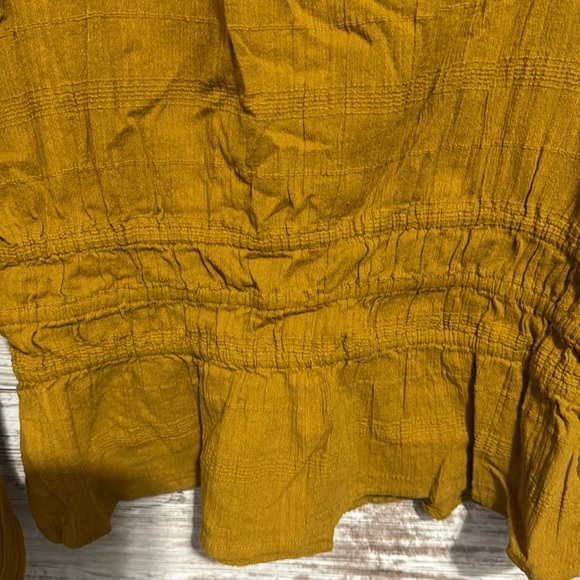 Madewell‎ Sophia Top in Textured Plaid Size M - Picture 4 of 6